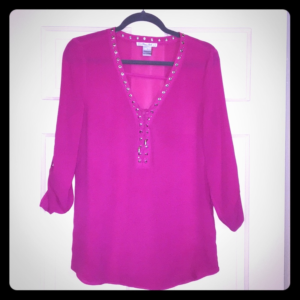 Fuchsia tunic/blouse
